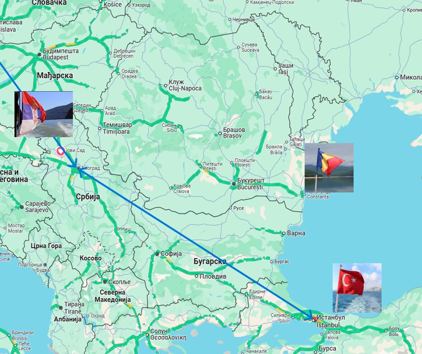 Waterborne Transport Map